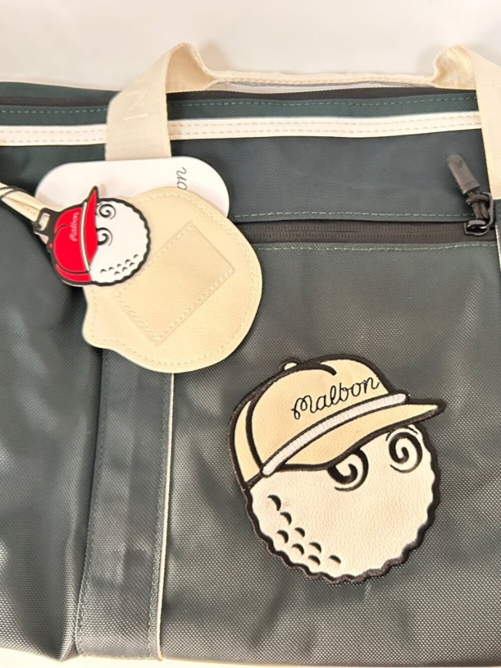 Malbon Golf Duffle Bag Travel Weekender Carry-On